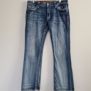 Rock Revival Mandell easy boot sz 36 jeans